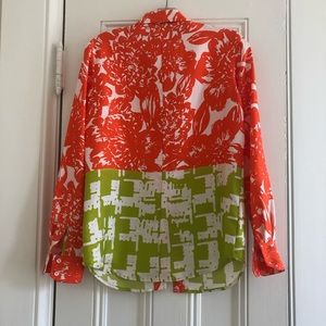 Fun silk blouse!